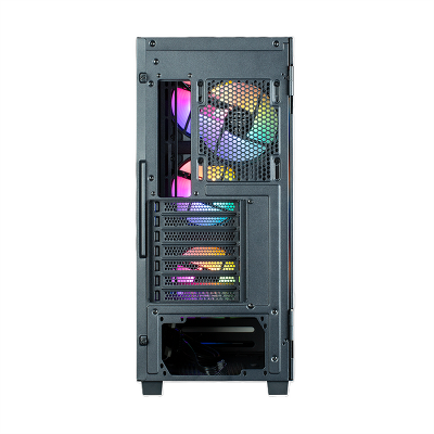 корпус ZALMAN S5 NEO, ATX, BLACK, WINDOW, 2xCOMBO (3.5" or 2.5"), 4x2.5", 1xUSB2.0, 1xUSB3.1, FRONT 3x120mm FRGB, REAR 1x120mm FRGB