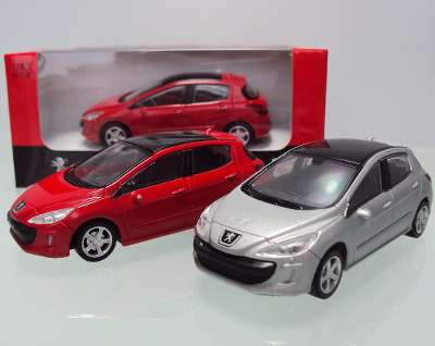 RASTAR 41700 Машинка коллекционная металлическая Peugeot 308, 1:43