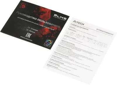 Клавиатура A4Tech Bloody S510R механическая белый USB for gamer LED (S510R USB ICY WHITE/BLMS RED)