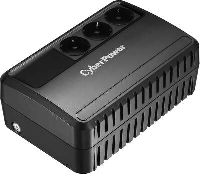 ИБП CyberPower BU725E, Line-Interactive, 725VA/390W, 3 Schuko розетки, Black, 0.15х0.15х0.2м., 5кг./ UPS Line-Interactive CyberPower BU725E 725VA/390W (3 EURO)