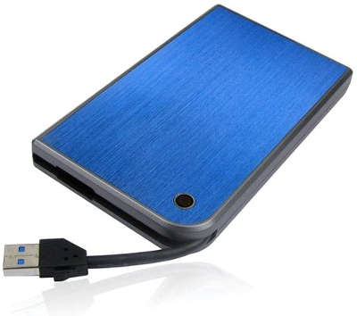 Контейнер для HDD 2.5" AgeStar 3UB2A14 SATA синий USB3.0