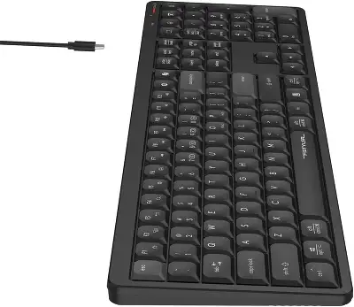 Клавиатура A4Tech FBX55C черный USB беспроводная BT/Radio slim Multimedia