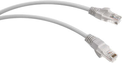 Патч-корд WRline WR-PC-RJ45-UTP-5E-5-GY UTP RJ-45 вил.-вилка RJ-45 кат.5E 5м серый LSZH (уп.:1шт)