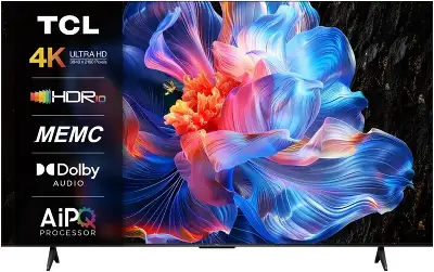 Телевизор LED TCL 75" 75P6K черный 4K Ultra HD 60Hz DVB-T DVB-T2 DVB-C DVB-S DVB-S2 USB WiFi Smart TV (RUS)