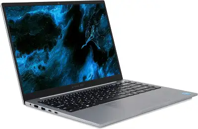 Ноутбук Digma Pro Pactos Core i5 1235U 16Gb SSD512Gb Intel Iris Xe graphics 14" IPS WUXGA (1920x1200) Windows 11 Pro dk.grey WiFi BT Cam 4780mAh (DN14P5-ADXW02)
