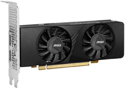 MSI RTX 3050 LP 6G OC NVIDIA GeForce RTX 3050 6Gb GDDR6 1492/14000 HDMIx2 DPx1 HDCP Ret low profile