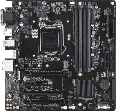 Мат. плата Gigabyte GA-Q270M-D3H