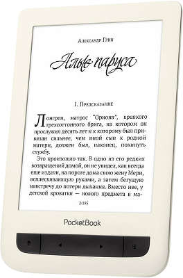 Электронная книга 6" PocketBook 625, WiFi, бежевая