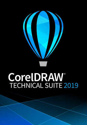 CorelDRAW Technical Suite 2019 Enterprise License (includes 1 Year CorelSure Maintenance)(5-50)
