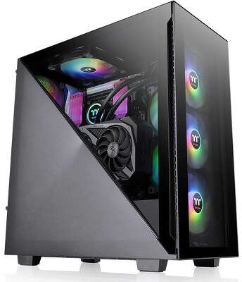 Корпус Thermaltake Divider 300 TG ARGB, черный, ATX, Без БП (CA-1S2-00M1WN-01)