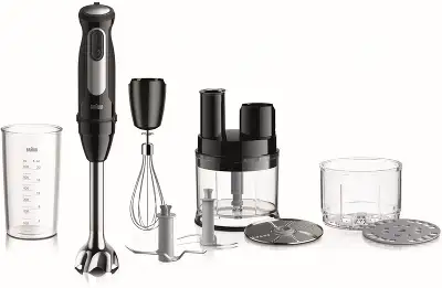 Блендер погружной Braun MultiQuick 5 MQ55755MBK 1000Вт черный