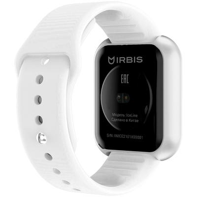 Фитнес-браслет IRBIS Iceline White HS6620C Display: 1.3inch TFT color screen Touch type: single point touch Battery: 150mAh Color White
