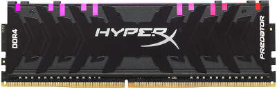 Модуль памяти DDR4 DIMM 8Gb DDR3600 Kingston HyperX Predator RGB (HX436C17PB4A/8)