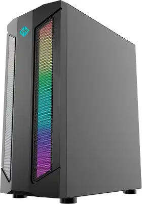 Корпус GMNG OGC-G130 черный без БП E-ATX 5x120mm 2xUSB2.0 1xUSB3.0 audio bott PSU