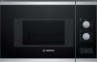 Микроволновая печь Bosch BFL520MS0 20л. 800Вт черный (встраиваемая)