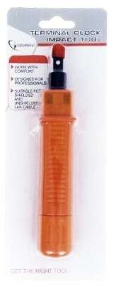 Gembird T-430 Инструмент Cablexpert, для разделки витой пары, с ножом, тип 110, регулировка ударного эффекта