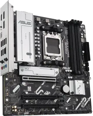 Материнская плата Asus PRIME B840M-A WIFI SocketAM5 AMD B840 4xDDR5 mATX AC`97 8ch(7.1) 2.5Gg RAID+HDMI+DP