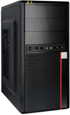 Корпус ExeGate BA-204U, черный, mATX, 400W (EX284037RUS)
