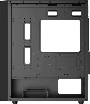 Корпус MiniTower Ocypus Gamma C50 BLACK (mATX, без БП, 2xUSB1.1 Type-A+USB3.2 Type-A) (Gamma-C50-BKG000XX-GL)