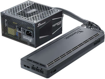 Корпус SEASONIC SYNCRO Q704 PLATINUM, черный, ATX, 850W (SYNCRO DPC-850 (SSR-850FB)