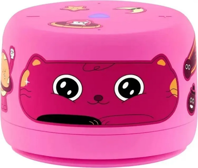 Умная колонка Яндекс Станция Лайт 2 с Алисой, без часов, 6 Вт, розовый, YNDX-00028PNK