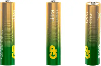 Комплект элементов питания AAA GP Ultra [LR03] (2 шт в блистере)