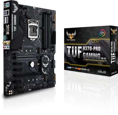 Материнская плата ATX LGA1151v2 ASUS TUF H370-PRO GAMING (WI-FI)
