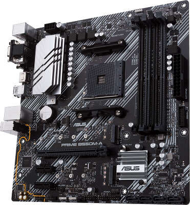 Материнская плата mATX LGAAM4 ASUS PRIME B550M-A/CSM