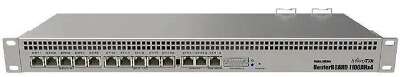 MikroTik RB1100DX4 Dude Edition Маршрутизатор, в стойку, 13x 1G Ethernet, 2x SATA3, 2x M.2, 60Gb SSD