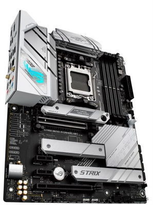 Материнская плата ASUS ROG STRIX B650-A GAMING WIFI, AM5, B650, 4*DDR5, 4*SATA, 3*M.2, 3*USB 3.2, 4*USB 2.0, Type-C, 2*PCIx16, 2*PCIx1, DP+HDMI, ATX; 90MB1BP0-M0EAY0