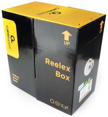 Cablexpert  [UPC-5040E-SOL] Кабель UTP кат.5e, 4 пары, 0.40 мм 305 м, ССА одножильный 