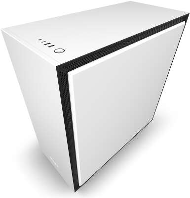 Корпус NZXT H710i White/black, белый, ATX, Без БП (CA-H710I-W1)