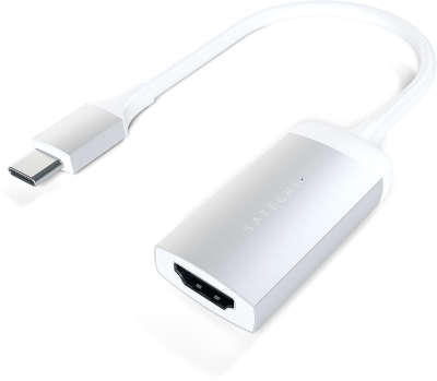 Адаптер Satechi Aluminum USB-C to HDMI Adapter 4K 60Hz, Silver [ST-TC4KHAS]