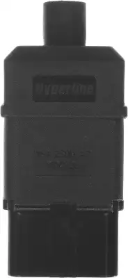 Вилка Hyperline CON-IEC320C20 (упак.:1шт) 1м черный