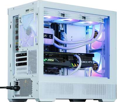 Корпус Zalman P30 AIR, белый, mATX, без БП (P30 AIR White)