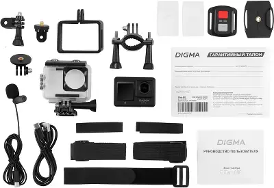 Экшн-камера Digma DiCam 880 черный