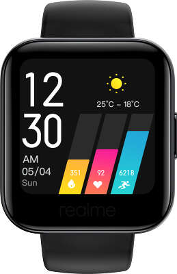 Смарт-часы Realme Watch RMA161, Black [RLM-6941399003248]