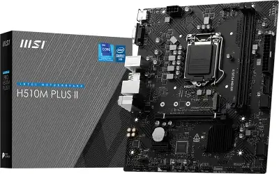 Материнская плата mATX LGA1200 MSI H510M PLUS II