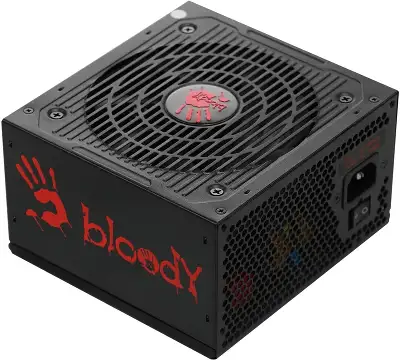 Блок питания Bloody ATX 750W BD-PS750G 80+ gold (20+4pin) APFC 120mm fan 6xSATA Cab Manag RTL