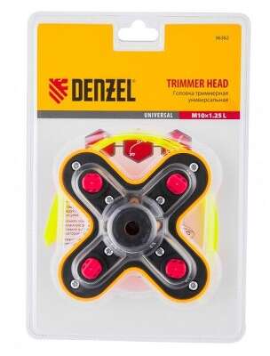 Denzel Катушка для триммера универсальная гайка М10х1,25 левая [96362]