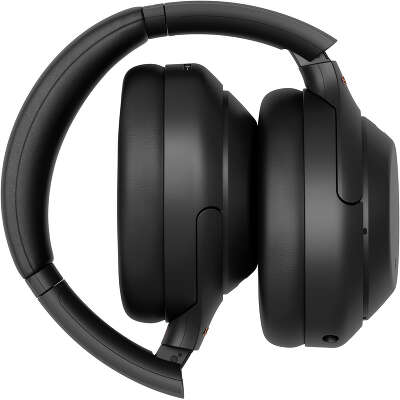 Гарнитура накладные Sony WH-1000XM4 1.2м черный беспроводные bluetooth оголовье (WH-1000XM4/B)