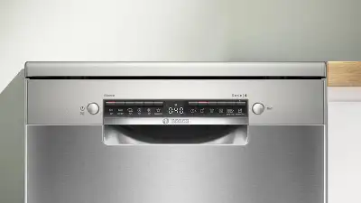 Посудомоечная машина Bosch Serie 4 SMS4HVI00E серебристый (полноразмерная) инвертер