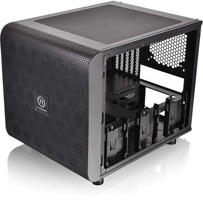 Корпус Thermaltake Core V21 черный w/o PSU mATX 11x120mm 7x140mm 1x200mm 2xUSB3.0
