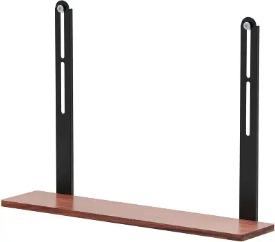 Подставка для аксессуаров Ultramounts UM313B черный/орех макс.10кг настенный