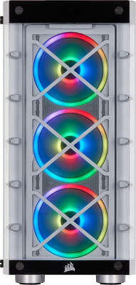 Корпус Corsair iCUE 465X RGB, белый, ATX, Без БП (CC-9011189-WW)