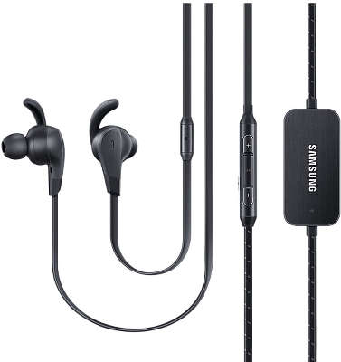 Наушники с микрофоном Samsung Earphones Advanced ANC, с шумоподавлением, Black