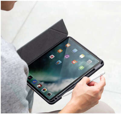 Чехол Uniq Moven Anti-microbial для iPad 10.2" 2020/2021, Grey [PD10.2GAR-MOVGRY]