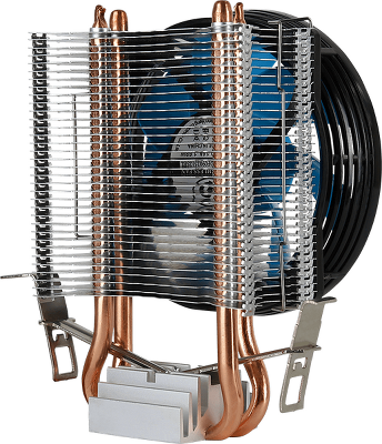 Кулер для процессора Formula V Line Verkho 2, 90mm FAN, 2 HEAT PIPES, 4-PIN PWM, 800-2000 RPM, 15-25DBA, HYDRO BEARING, LGA1700/1200/115x/775, AM5/AM4/AM3+/AM3/AM2+/AM2/FM2/FM1