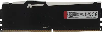 Память DDR5 8GB 6000MHz Kingston KF560C36BBEA-8 Fury Beast Expo RGB RTL Gaming PC5-48000 CL36 DIMM 288-pin 1.35В single rank с радиатором Ret