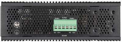 Коммутатор D-Link DIS-200G-12PS/A2A Промышленный управляемый L2 коммутатор с 10 портами 10/100/1000Base-T и 2 портами 1000Base-X SFP (8 портов PoE 802.3af/at, PoE-бюджет до 240 Вт) (464560)